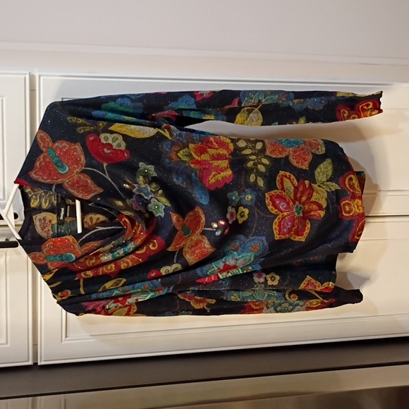 Desigual Multicolor Patterned Top - Picture 2 of 7